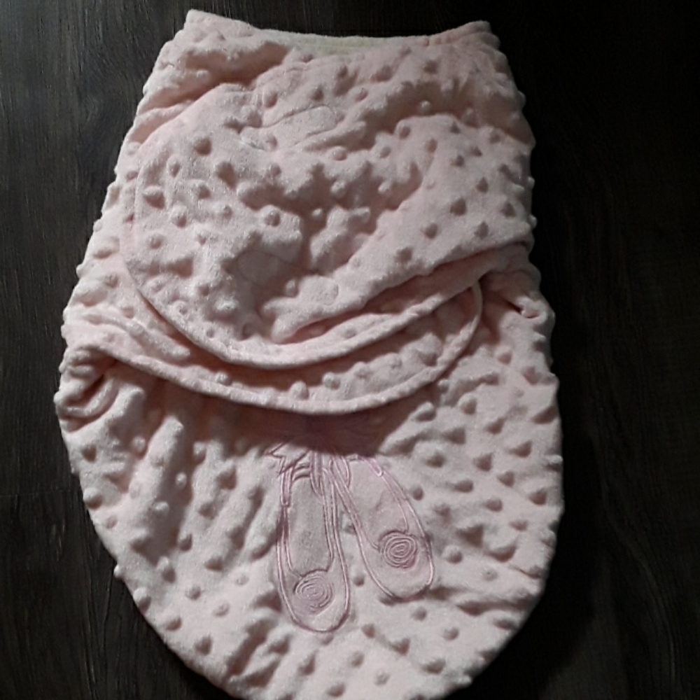 Pink swaddle